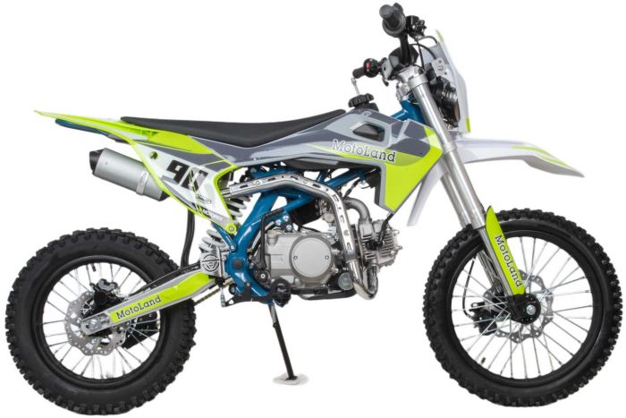 Питбайк Motoland TCX125 E 17/14 зеленый