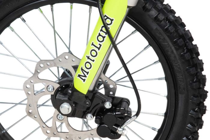 Питбайк Motoland TCX125 E 17/14 зеленый