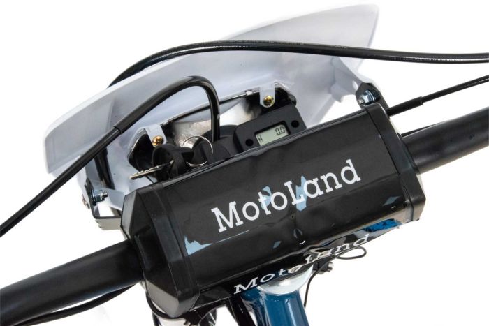 Питбайк Motoland TCX125 E 17/14 синий