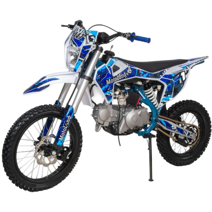 Питбайк Motoland TCX125 E 17/14 синий