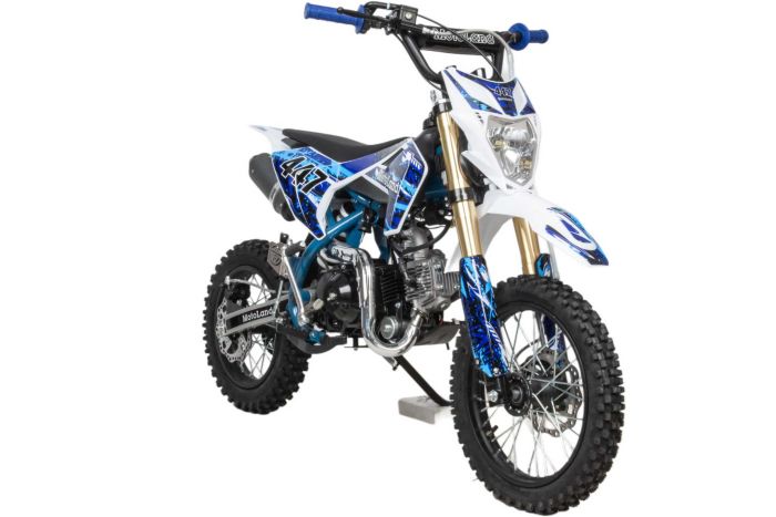 Питбайк Motoland TCX125 E 14/12 синий