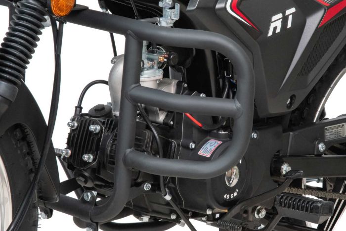 Мопед Motoland Альфа RT 11 (LM48-B) черный (A)