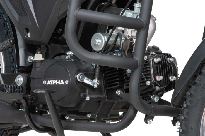 Мопед Motoland Альфа RT 11 (LM48-B) черный (A)