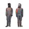 Комбинезон для снегохода KLIM RIPSA ONE-PIECE №2 gray-orange (текстиль) (XXL)