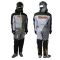 Комбинезон для снегохода HIZER №3 black-gray (текстиль) (XL)