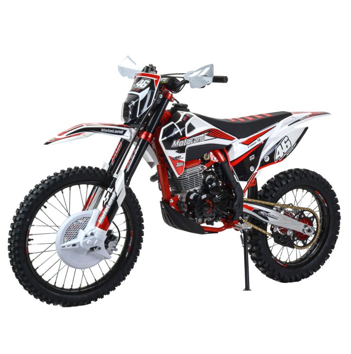 Мотоцикл Кросс Motoland XT300 HS (175FMM 4V) красный