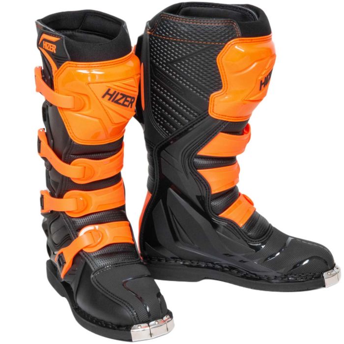 Мотоботинки HIZER X2401 orange (р. 44)