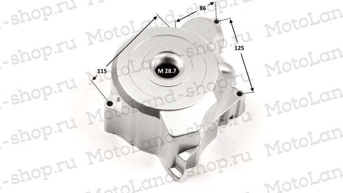 Крышка картера левая 139FMB,147FMH,152FMH 50-110см3 (статор 2катушки)