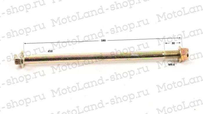 Ось передн. колеса M10*180 Alpha/Delta