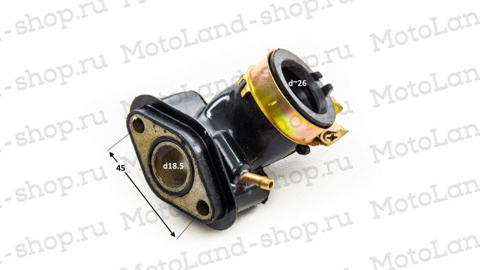 Патрубок карбюратора 139QMB 50/80см3