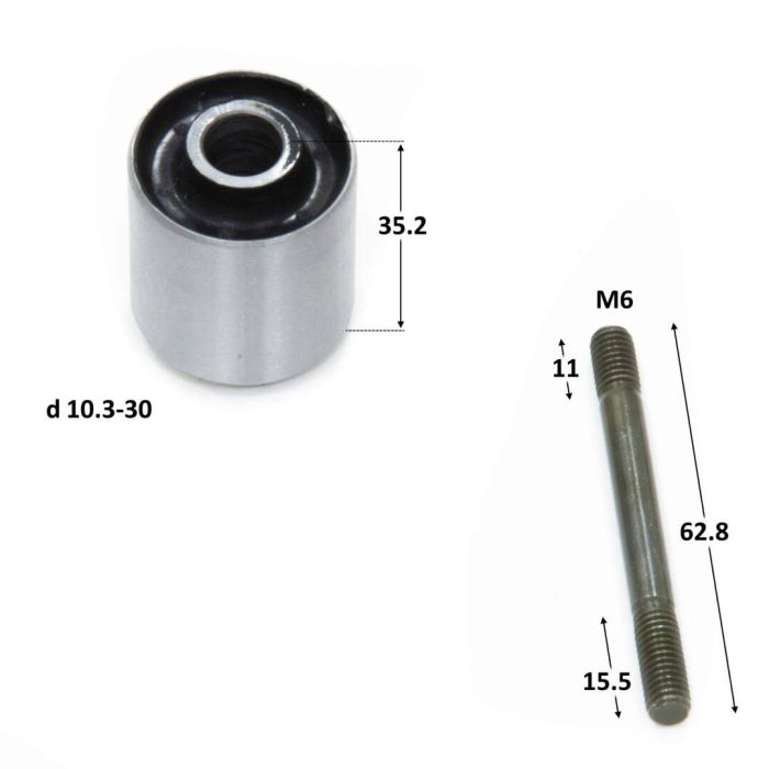 Сайлентблок маятника 30мм 139QMB 50/80см3