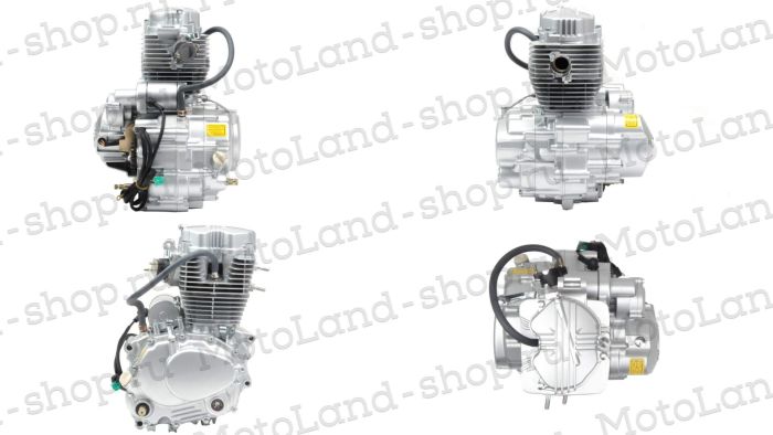 Двигатель 150см3 162FMJ CG150 (62x49,5)грм штанга, 5ск