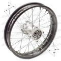 Обод задний 14" (1,85-R14 d=15mm) сталь/черный 4x92x76/4x100x76 (звезда/диск) Обод задний 14" (1,85-R14 d=15mm) сталь/черный 4x92x76/4x100x76 (звезда/диск)