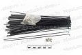 Спица + нипель 252 mm (уп. 144шт.) Спица + нипель 252 mm (уп. 144шт.)