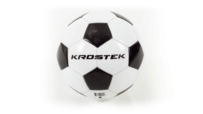Мяч KROSTEK футбольный №4 (size 5) ПВХ