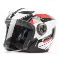 Шлем мото открытый HIZER 219 №1 (M) white Шлем мото открытый HIZER 219 №1 (M) white
