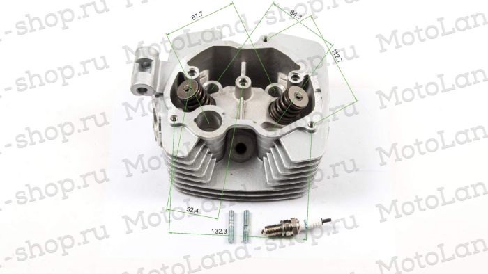 ГБЦ в сборе 162FMJ (CG150D) 162FMJ-B (CG150D-B)