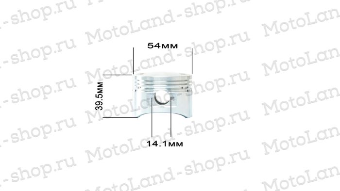 Поршень в сборе 154FMH (54*54) 125см3