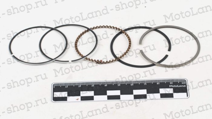 Кольца поршневые 4T d=56,5mm 156FMI (CB125D)