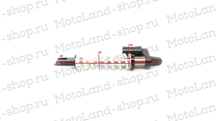 Амортизатор L=420 центральный KAYO T2