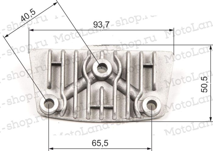 Крышка головки правая 152FMH 110см3 №2