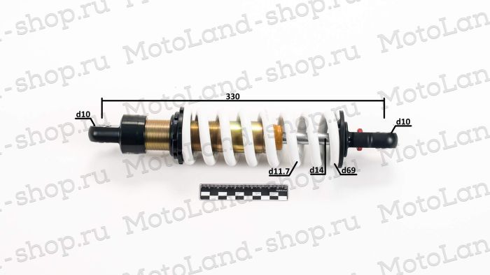 Амортизатор L=330 центральный DNM MK-AR