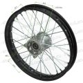 Обод передний 14" (1,40-R14 d=12mm) сталь/черный Обод передний 14" (1,40-R14 d=12mm) сталь/черный