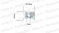 Поршень в сборе d=63.5mm 164FML (NT200) Поршень в сборе d=63.5mm 164FML (NT200)