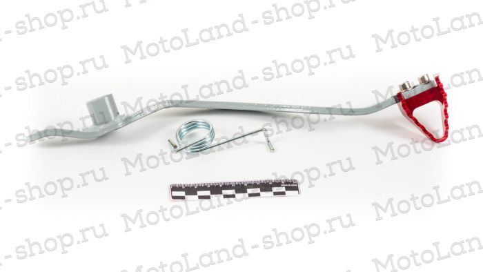 Педаль тормоза CNC красная