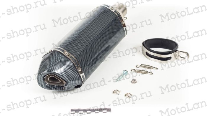 Глушитель AKRAPOVIC №1 шестигранный карбон