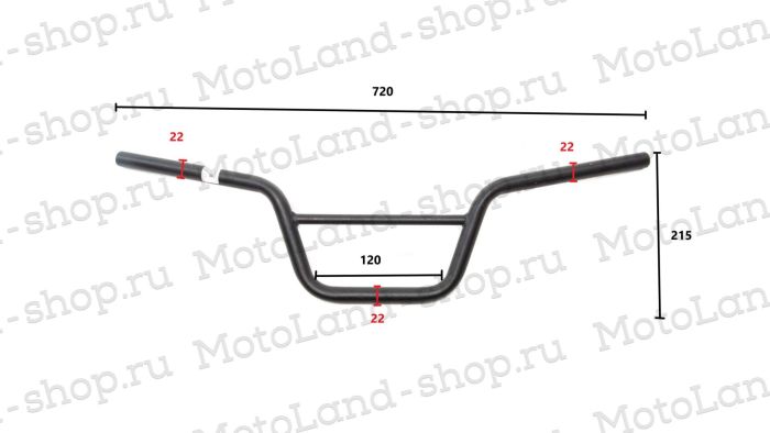 Руль ATV ALL ROAD/ADVENTURE