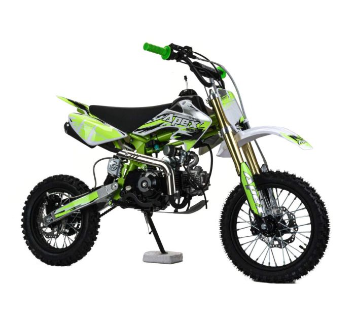 Питбайк 110 APEX10 E зеленый 14/12