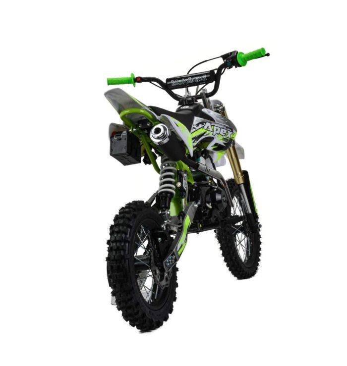 Питбайк 110 APEX10 E зеленый 14/12