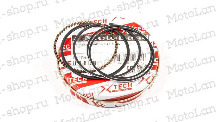Кольца поршневые 4T d=50mm 147FMH 100см3 X-TECH