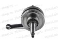 Коленвал 140см3 156FMJ (ход 57мм) YX140 (W063) X-TECH Коленвал 140см3 156FMJ (ход 57мм) YX140 (W063) X-TECH