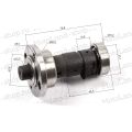 Распредвал верхний 165FMM (CBB250) X-TECH Распредвал верхний 165FMM (CBB250) X-TECH