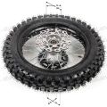 Обод задний 14" (d15mm, торм. диск 190мм,420-41) 90/100-14" сталь с резиной, черный Обод задний 14" (d15mm, торм. диск 190мм,420-41) 90/100-14" сталь с резиной, черный