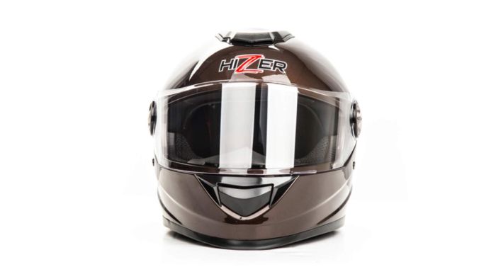 Шлем мото интеграл HIZER B565 №1 (L) gray