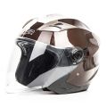 Шлем мото открытый HIZER B208 №1 (L) gray (2 визора) Шлем мото открытый HIZER B208 №1 (L) gray (2 визора)