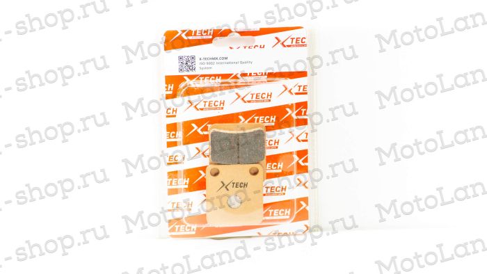 Колодки тормозные дисковые №3 X-TECH (less-metallic) медь