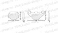 Колодки тормозные дисковые №10 X-TECH (semi-metallic) полуметаллические Колодки тормозные дисковые №10 X-TECH (semi-metallic) полуметаллические