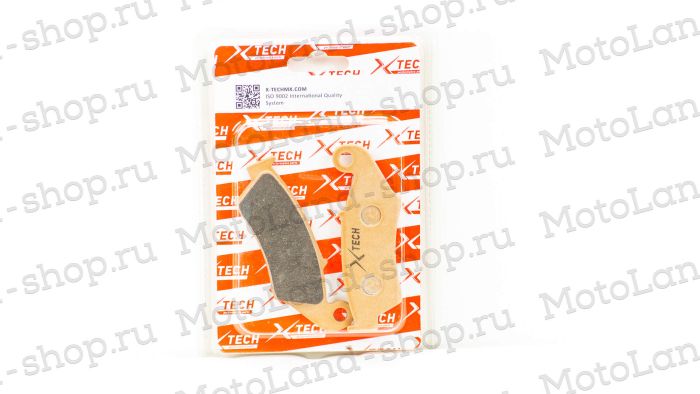 Колодки тормозные дисковые №16 X-TECH (semi-metallic) полуметаллические