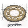 Венец, звезда ведомая (420-46) сталь, закаленные зубья PIT BIKE 125-190 4х92х76 Венец, звезда ведомая (420-46) сталь, закаленные зубья PIT BIKE 125-190 4х92х76
