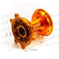 Ступица передняя CNC (R21" d=15mm) оранжевая X-TECH Ступица передняя CNC (R21" d=15mm) оранжевая X-TECH