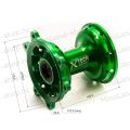 Ступица передняя CNC (R21" d=15mm) зеленая X-TECH Ступица передняя CNC (R21" d=15mm) зеленая X-TECH