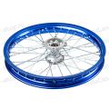 Обод передний 17" (1,60-R17 d=15mm) алюминий/синий 4x100x76 Обод передний 17" (1,60-R17 d=15mm) алюминий/синий 4x100x76