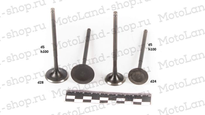 Клапаны ГРМ 174MN-3 (CBS300) (компл=4шт) ZS