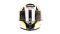 Шлем мото интеграл HIZER B566 №1 (M) black/white/yellow (2 визора)