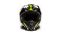 Шлем мото кроссовый HIZER B6197 №5 (L) black/yellow/white