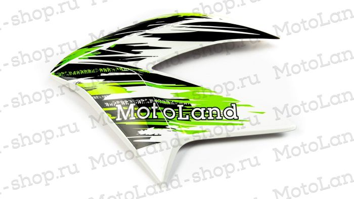 Пластик бака левый Enduro 250 LT/ST/EX белый